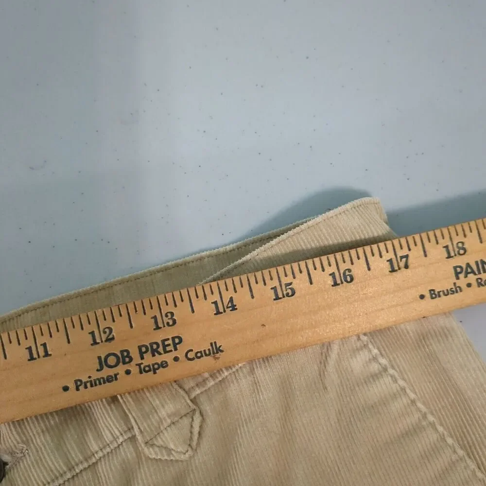 1970s vintage wide leg micro corduroy kick flares Levi's Levi Strauss pe…